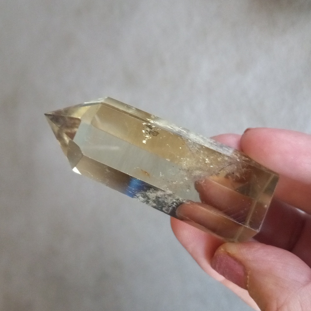 Smoky Citrine Crystal Tower.